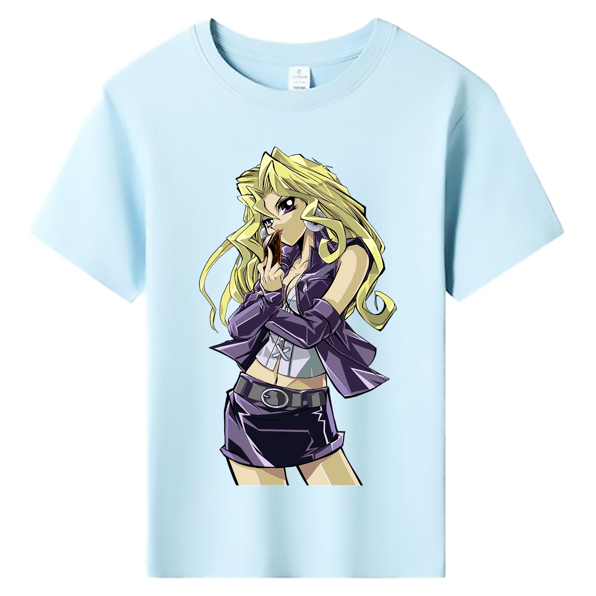 （画像用） 遊☆戯☆王 Yu-Gi-Oh! 綿100％キッズTシャツ（フロントプリント）